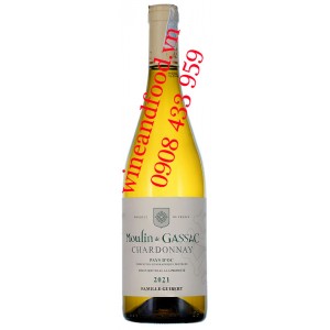 Rượu vang Moulin De Gassac Chardonnay Famille Guibert