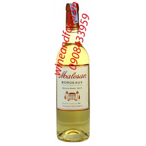 Rượu vang ngọt Malesan Bordeaux 750ml