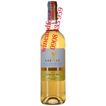 Rượu vang ngọt Rafale Muscat Sec Côtes Catalanes 750ml