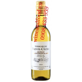 Rượu vang Sainte Cécile Musat Sauvignon Blanc 187ml