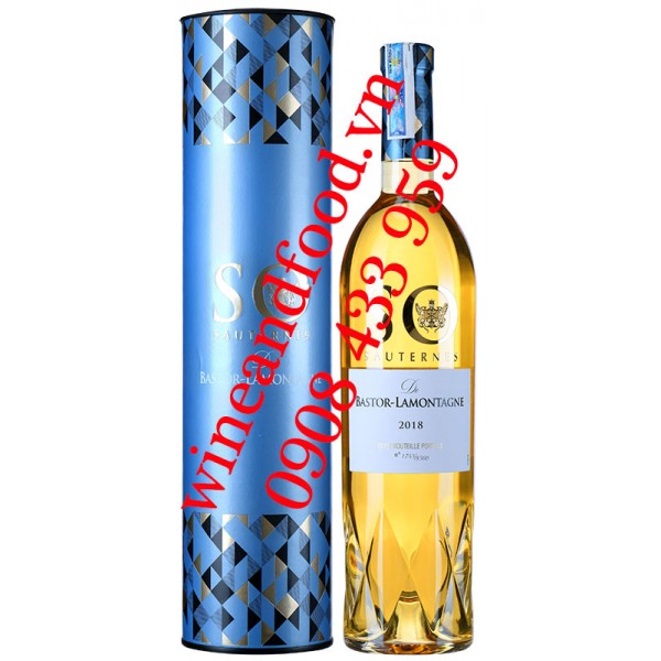 Rượu vang SO Sauternes De Bastor Lamontagne 750ml