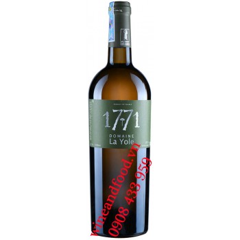 Rượu vang trắng 1771 Domaine La Yole 750ml