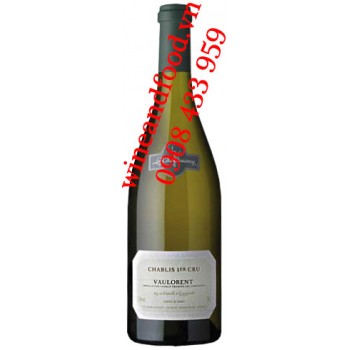 Rượu vang trắng Chablis 1ER Cru Vaulorent 750ml