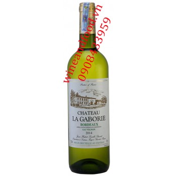Rượu vang trắng chateau La Gaborie Bordeaux
