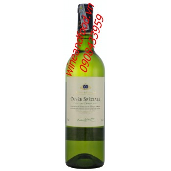 Rượu vang trắng Cuvée Spéciale 750ml