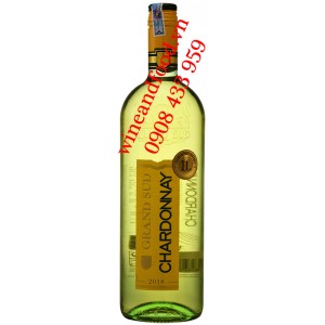 Rượu vang trắng Grand Sud Chardonnay 1 Lít