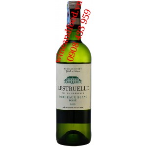 Rượu vang trắng Les Truelle Famille Bouey Bordeaux 750ml