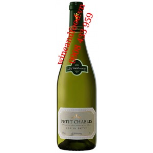 Rượu vang trắng Petit Chablis Pas Si Petit 750ml