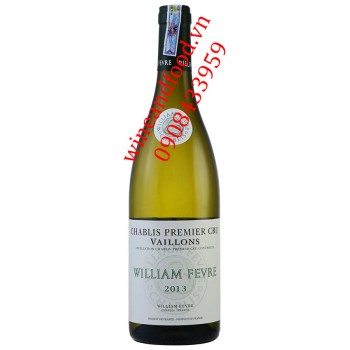 Rượu vang trắng William Fevre Chablis Cru Vaillons 2013