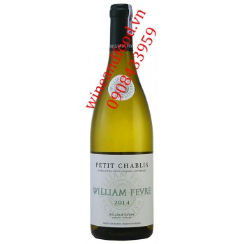 Rượu vang trắng William Fevre Petit Chablis 2014