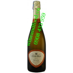 Rượu vang nổ M Côté Mas Brut Chardonnay 750ml