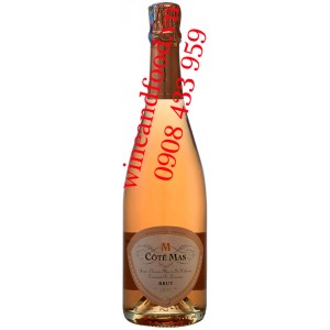 Rượu vang nổ M Côté Mas Brut hồng 750ml