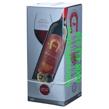 Rượu vang Marqués De La Herradura Cabernet Sauvignon hộp 3 Lít