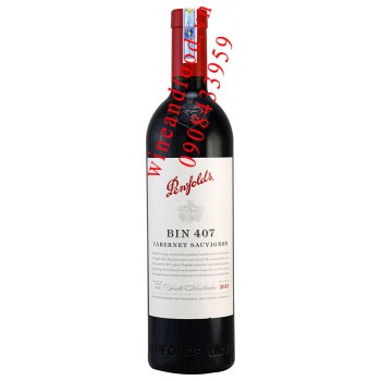 Rượu vang Bin 407 Penfolds Cabernet Sauvignon 750ml