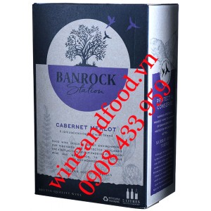 Rượu vang Banrock Station Cabernet Merlot bịch 2 Lít