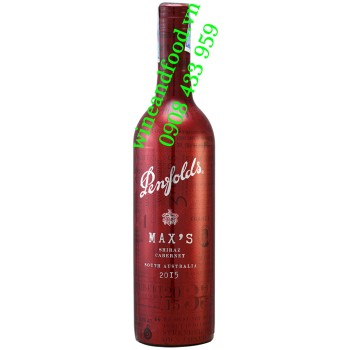 Rượu vang Penfolds Max's Shiraz Cabernet South Australia 750ml