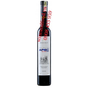 Rượu vang Đà Lạt Apec Cabernet Sauvignon, Shiraz, Merlot 375ml