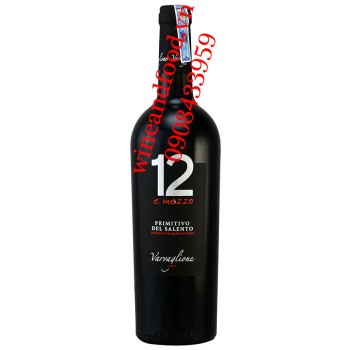 Rượu vang 12 E Mezzo Primitivo Del Salento