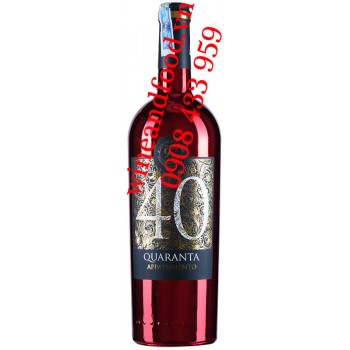 Rượu vang 40 Quaranta Appassimento Puglia IGP 750ml