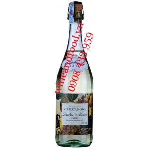 Rượu vang Lambrusco Bianco Caravaggio Emilia 750ml