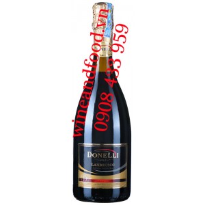 Rượu vang nổ Donelli Lambrusco Amabile 750ml