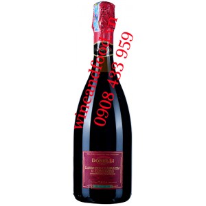 Rượu vang nổ Donelli Lambrusco Grasparossa di Castelvetro 750ml