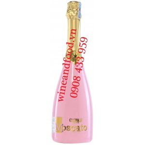 Rượu vang nổ Giacobazzi Moscato Rosé Spumante 750ml