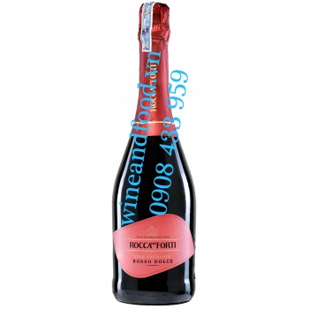 Rượu vang nổ Rocca Dei Forti Rosso Dolce 750ml