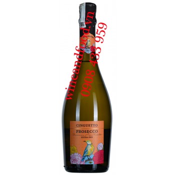 Rượu vang nổ Cinguetto Prosecco Extra Dry