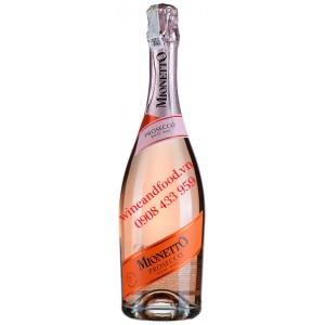 Rượu vang nổ Mionetto Prosecco Rosé DOC Extra Dry