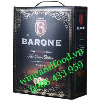 Rượu vang IL Barone Rosso bịch 3L