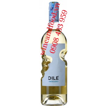 Rượu vang trắng ngọt Dilé Moscato 750ml
