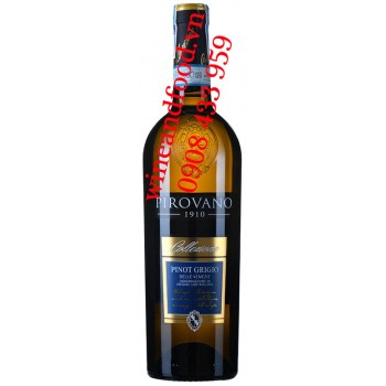 Rượu vang trắng Pirovano Collezione Pinot Grigio DOC 750ml