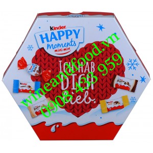 Kẹo socola Happy Moment Mini Mix Kinder 162g