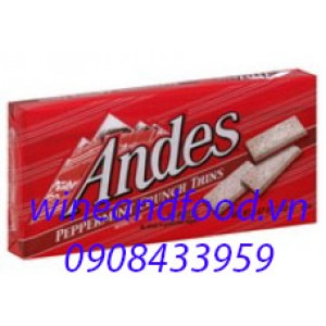 Socola andes peppermint crunch thins 132g