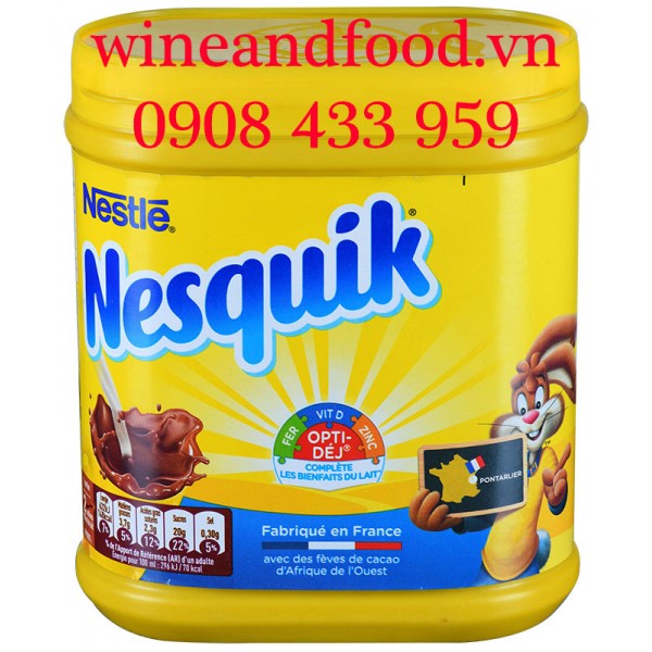 Bột Socola Nesquik Nestlé 500g