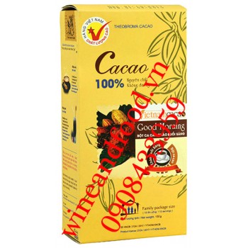 Cacao bột nguyên chất không đường Vietnamcacao 150g
