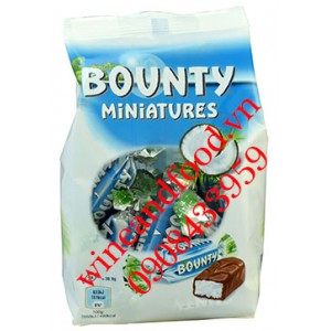 Socola dừa Bounty Miniatures 150g