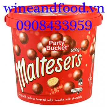 Socola sữa Maltesers Party Bucket 520g