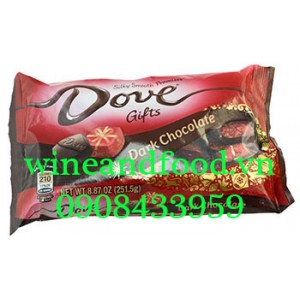 Socola đen Dove bịch 251g