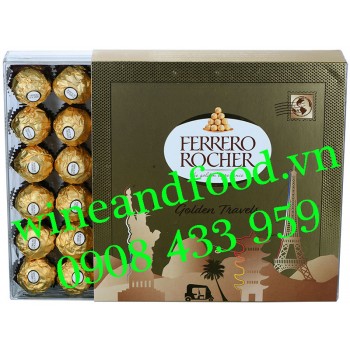 Socola Ferrero Rocher Golden Travels 48 viên 600g