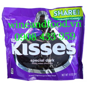 Socola đen Special Dark Hershey's Kisses Share Pack 283g