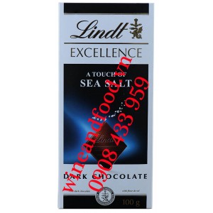 Socola đen muối biển Lindt Excellence 100g