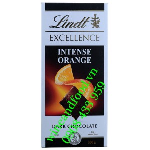 Socola đen vị cam Lindt Excellence 100g