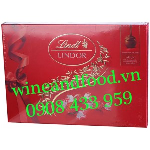 Socola sữa Lindor Lindt hộp 168g