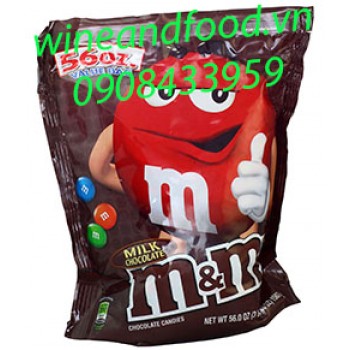 Socola sữa M&M bịch 1587g