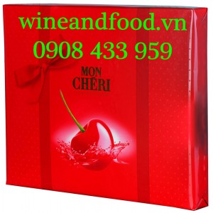 Socola nhân rượu Mon Cheri Piemont Kirsche 262g