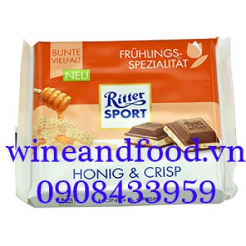 Socola Ritter Sport mật ong vụn bánh 100g