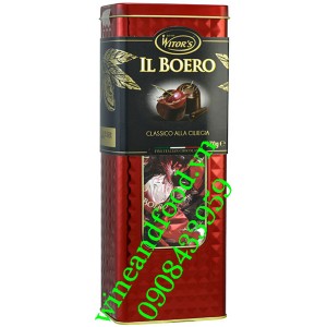 Socola rượu Cherry Il Boero Witor's hộp thiếc 370g