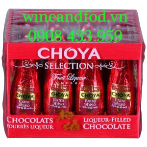 Socola rượu mơ The Choya Extra Shiso Selection 12 viên